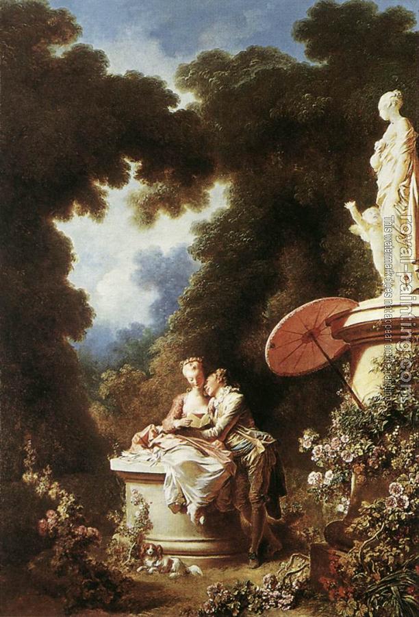 Jean-Honore Fragonard : The Confession of Love